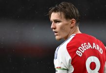 Martin Odegaard không hài lòng với Arteta