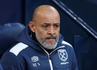 West Ham chưa vội sa thải HLV Nuno Santo