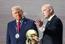 FIFA trao Giải Hòa bình cho ông Trump