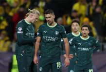 Man City cần 1 chiến thắng để hy vọng giành vé thẳng vào vòng 1/8 Sau khi thua Bodo Glimt, Man City cần 1 chiến thắng để hy vọng giành vé thẳng vào vòng 1/8