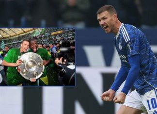Dzeko lại đi vào lịch sử tại Schalke Gần 2 thập kỷ kể từ khi tỏa sáng ở Wolfsburg, Dzeko lại đi vào lịch sử tại Schalke.