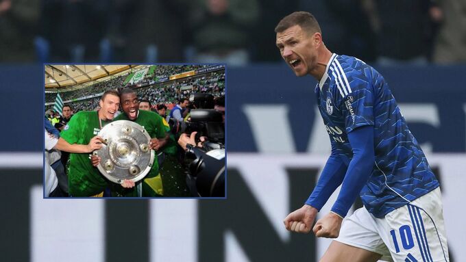 Gần 2 thập kỷ kể từ khi tỏa sáng ở Wolfsburg, Dzeko lại đi vào lịch sử tại Schalke.