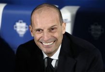 HLV Allegri rất hài lòng sau khi Milan lội ngược dòng thành công HLV Allegri rất hài lòng sau khi Milan lội ngược dòng thành công