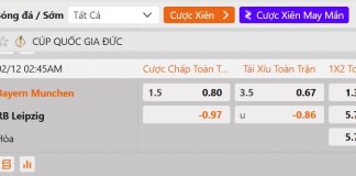 Soi kèo Bayern Munich vs RB Leipzig, 02h45 ngày 12/02 Tỷ lệ kèo Bayern Munich vs RB Leipzig