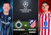 Soi kèo Club Brugge vs Atletico, 03h00 ngày 19/2