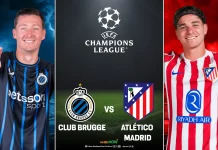 Soi kèo Club Brugge vs Atletico, 03h00 ngày 19/2