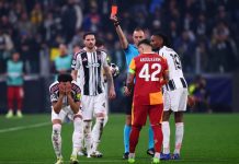 Juventus gục ngã trước Galatasaray sau hai lượt trận vòng Champions League