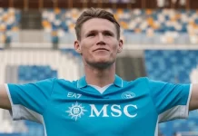 Napoli đối mặt với nguy cơ mất Scott McTominay