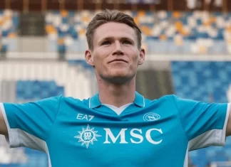 Napoli đối mặt với nguy cơ mất Scott McTominay