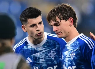 Morata gây thất vọng ở Como