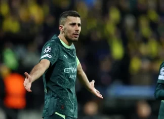 Rodri nguy cơ nhận án treo giò