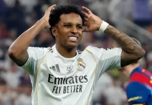 Rodrygo phải ngồi ngoài gần 2 tuần do chấn thương