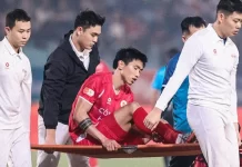 Văn Hậu chấn thương