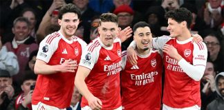 Arsenal đang tăng tốc mạnh mẽ trong cuộc đua vô địch Arsenal đang tăng tốc mạnh mẽ trong cuộc đua vô địch