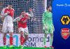 Arsenal chỉ còn hơn Man City 5 điểm Arsenal vừa bị Wolves cầm hòa 2-2