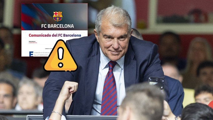 Barca đã phát đi một thông cáo báo chí đanh thép đáp lại cáo buộc