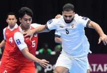 Futsal Việt Nam gặp Indonesia