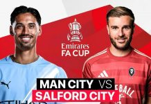Man City đã thu hẹp khoảng cách với Arsenal Man City đã lọt vào chung kết Carabao Cup và sẽ tiến vào vòng 5 FA Cup nếu họ đánh bại đội bóng hạng Tư Salford City vào tối nay