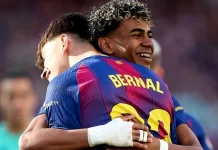 Barca chiếm ngôi đầu của Real