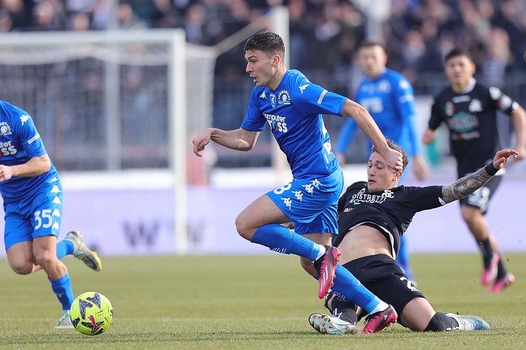 Empoli-Spezia 2-2, incredibile rimonta degli azzurri dopo una partita tutta in salita