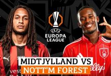 Soi kèo Midtjylland vs Nottingham, 00h45 ngày 20/3 Match preview: Midtjylland vs Nottingham, 00:45 on March 20th: Difficulties piling up.