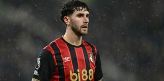 Marcos Senesi là mục tiêu của Man Utd Marcos Senesi là mục tiêu của Man Utd.