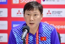 Thầy trò HLV Kim Sang-sik sẽ lên hạng 103 thế giới