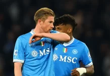 Napoli dưới sự dẫn dắt của HLV Antonio Conte có màn lội ngược dòng trước Lecce