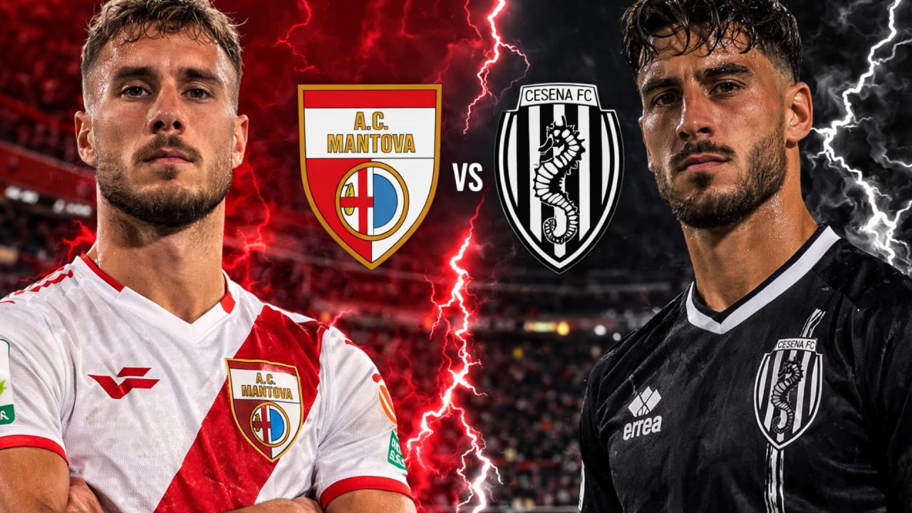 Pronostico Mantova vs Cesena Serie B Analisi e Statistiche