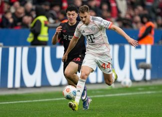 Bayern hòa nghẹt thở với 9 người trước Leverkusen Bayern hòa nghẹt thở với 9 người trước Leverkusen