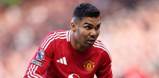 Tháng 3 Carrick đau đầu giữa cuộc đua Top 4 Casemiro tạm xa MU. Ảnh Instagram nhân vật.