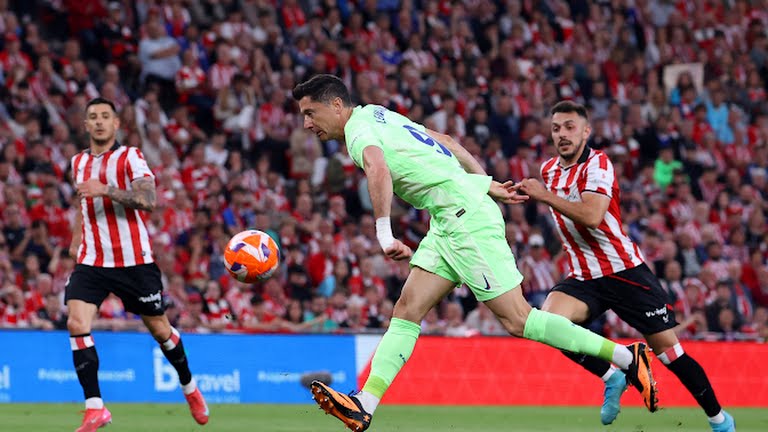 Bilbao vs Barcelona 0-3: Blaugrana dan Athletic Club Sama-Sama Berpesta