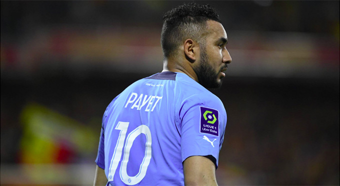 Payet trong màu áo Marseille năm 2023