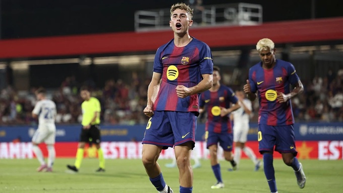Fermin Lopez đã in dấu giày trong 25 bàn thắng của Barca mùa này