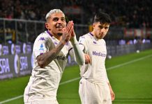 Fiorentina nắm lợi thế trong cuộc đua trụ hạng Fiorentina thắng đậm Cremonese, nắm lợi thế trong cuộc đua trụ hạng