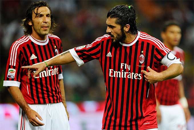 AC Milan từng sở hữu rất nhiều cầu thủ Italia trong đội hình
