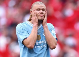 Erling Haaland và “lời nguyền Wembley”: Khi sát thủ hóa vô hình ở trận lớn