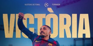 Barca đã thể hiện sức mạnh vượt trội Barca hạ Newcastle với tỷ số 7-2 ở lượt về vòng 1/8 Champions League - Ảnh: @FCBarcelona_es