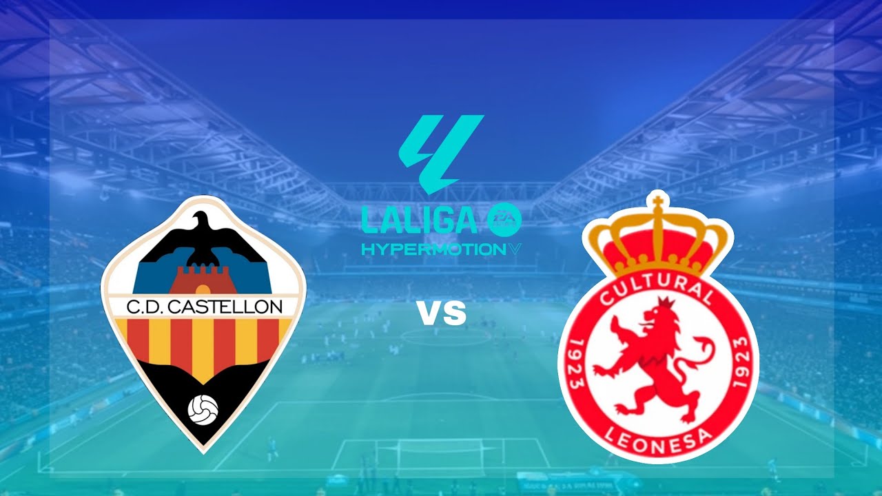 Castellon vs Cultural Leonesa ⚽️ en vivo 🔴 La Liga Hypermotion - Partido Simulación