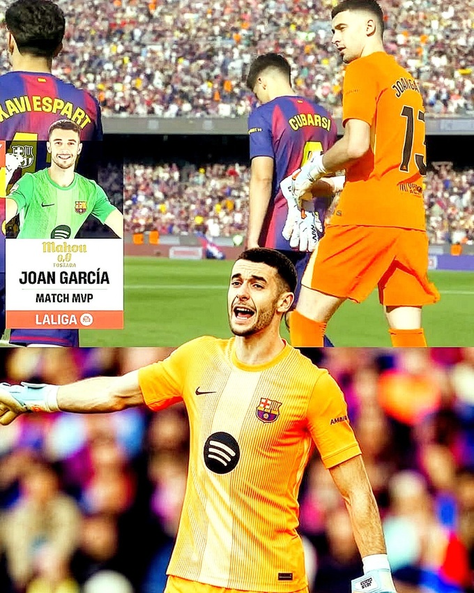 Joan Garcia là miếng ghép hoàn hảo nhất của Barca mùa này.