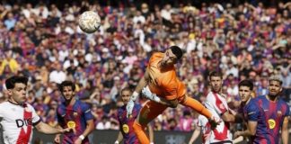 Joan Garcia tỏa sáng, Barca thắng nhọc Vallecano và giữ vững ngôi đầu Joan Garcia là người giúp Barca bảo toàn chiến thắng trước Vallecano.