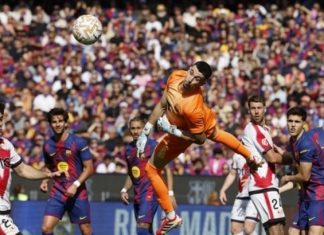 Joan Garcia tỏa sáng, Barca thắng nhọc Vallecano và giữ vững ngôi đầu Joan Garcia là người giúp Barca bảo toàn chiến thắng trước Vallecano.