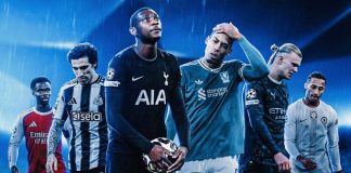 Cả 6 đội bóng Anh đều không thắng ở lượt đi vòng 1/8 Champions League Cả 6 đội bóng Anh đều không thắng ở lượt đi vòng 1/8 Champions League