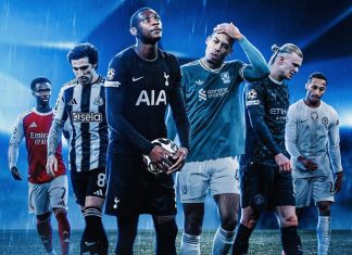 Cả 6 đội bóng Anh đều không thắng ở lượt đi vòng 1/8 Champions League Cả 6 đội bóng Anh đều không thắng ở lượt đi vòng 1/8 Champions League