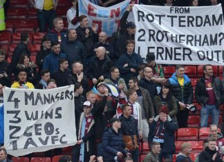 Tottenham bên bờ vực thảm họa: Từ đỉnh cao châu Âu đến ác mộng xuống hạng Aston Villa từng bị chế giễu bằng biểu ngữ: “Từ Rotterdam đến Rotherham?”. Ảnh: The Athletic