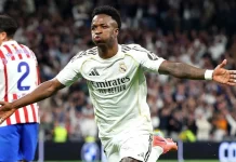 Real Madrid thắng Atletico nhờ màn bùng nổ của Vinicius