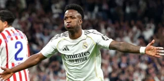 Real Madrid thắng Atletico nhờ màn bùng nổ của Vinicius